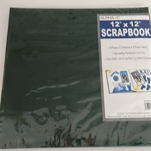 “ALPHA-1” 12x12 Scrapbook